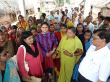 Ms. Hemlata Kheria Member, NCW visited Jakeda Village, District Nayagarh, Nuagaon Block, Odisha