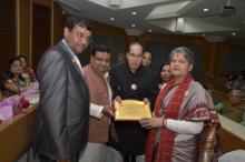 Smt. Mamta Sharma, Hon'ble Chairperson, NCW was Guest at Honoring of Talented Women on World’s Women Day and 23rd Kavyatri Sammelan organized by Rajasthani Academy at India Habitat Center, Lodhi Road New Delhi