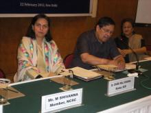 Dr. Charu WaliKhanna, Member NCW Participates in Inter-Commission Dialogue on 22nd February, 2012